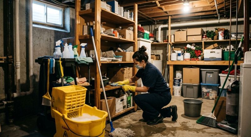 Basement Cleaning Service in Redmond, WA