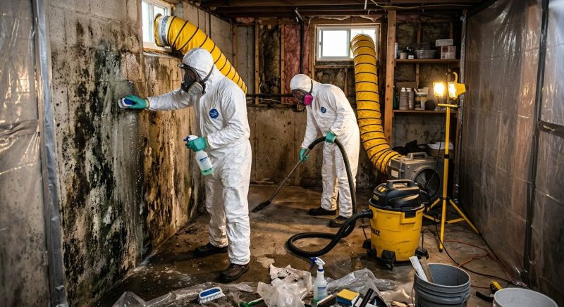 Basement Mold Removal in Jupiter, FL